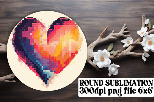 Circular Love Story Ornaments - Sublimation Delight Sublimation afrosvg 