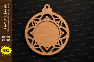 Circular Ornament Frame SVG Laser Cut Svg Design SVG Regulrcrative 