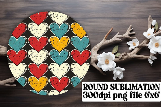 Circular Sublimation Treasures - Heartfelt Creations Sublimation afrosvg 