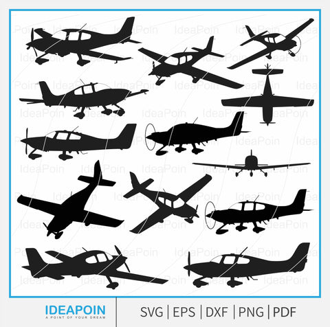 Cirrus SR-22 svg, Airplane svg, Cirrus SR-22 bundle, SR-22, Cirrus SR 20 airplane vector, Gifts for Pilots svg SVG Dinvect 