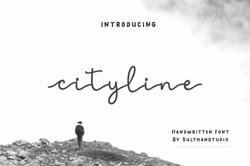 City line Font Sulthan studio 