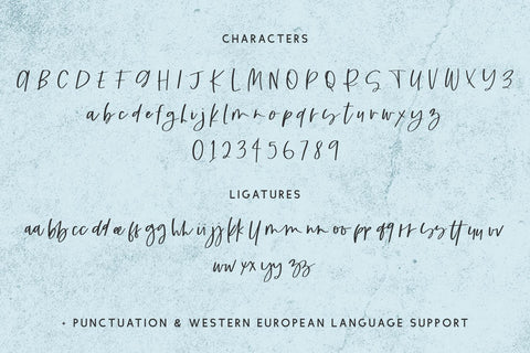 Clarke Script Font Beck McCormick 