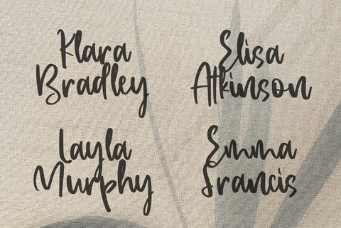 Claseva Script Font Irvan Randi 