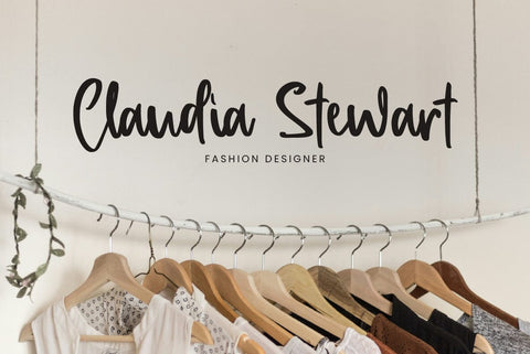 Claseva Script Font Irvan Randi 