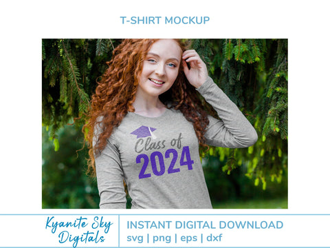 Class of 2024 High School College Graduation SVG Kyanite Sky Digitals 