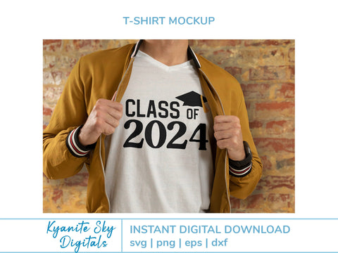 Class of 2024 High School College Graduation SVG Kyanite Sky Digitals 