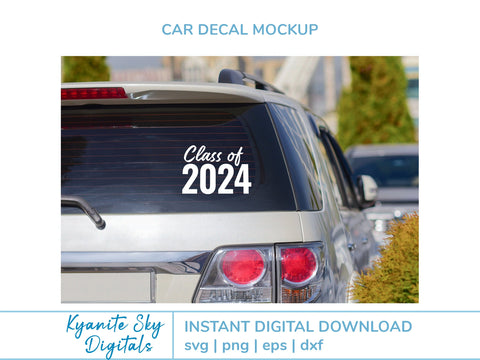 Class of 2024 High School College Graduation SVG Kyanite Sky Digitals 