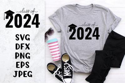 Class of 2024 SVG. Graduation party decorations. Prom sign SVG LaBelezoka 