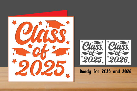 Class of 2025 Card, Grad 2025 SVG zafrans studio 