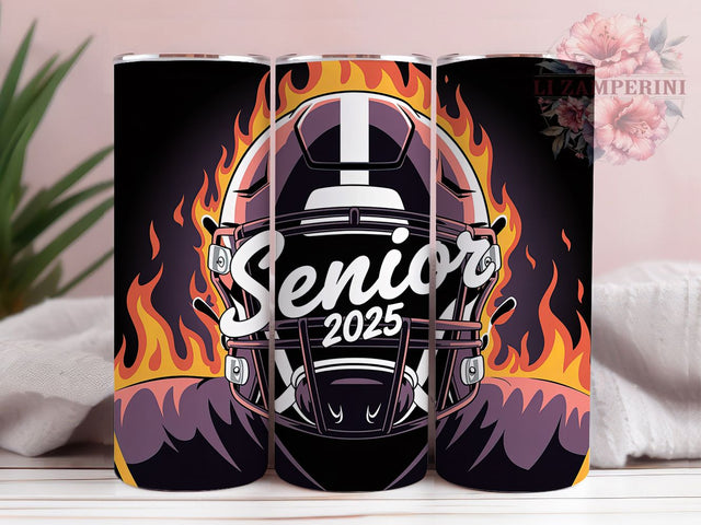 Class of 2025 Football Grad Tumbler, Class Of 2025 Football, Football Graduation Wrap, 20oz Tumbler Sublimation, Senior Night Gift, Athlete Tumbler Design, Football Player PNG Sublimation Li Zamperini 