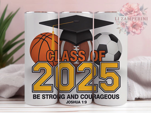 Class of 2025 Grad Sports Tumbler Wrap, Senior Sports Wrap, Graduation Tumbler Design, 20oz Tumbler Sublimation, Athlete Grad Gift, Senior Year Wrap, Sports Graduation PNG Sublimation Li Zamperini 