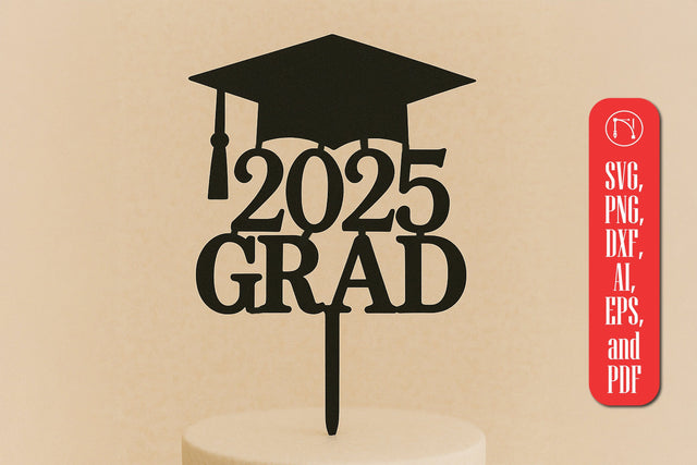 Class of 2025 Graduation Cake Topper SVG SVG MD JOYNAL ABDIN 