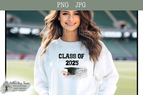 Class of 2025 Graduation Cap PNG JPG | PNG and Sublimation file Sublimation Willow Paige Farms 