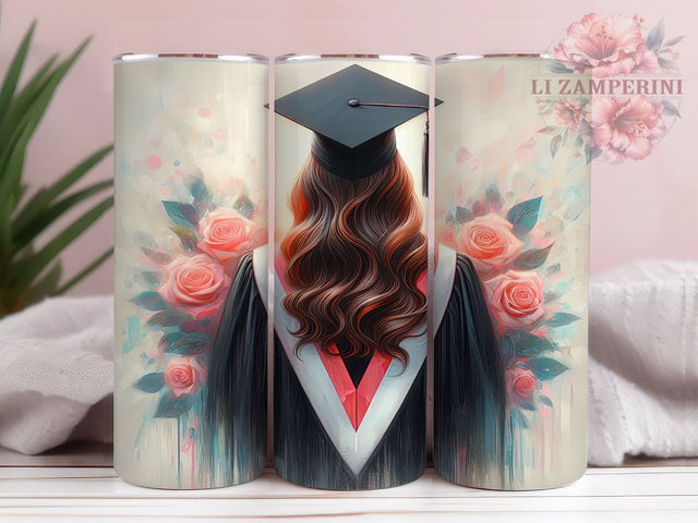 Class of 2025 Graduation Gift Wrap, Class Of 2025 Tumbler, Graduate Tumbler Design, 20oz Graduation Wrap, Senior Girl Sublimation, Grad Gift Tumbler, Cap And Gown Cup Sublimation Li Zamperini 