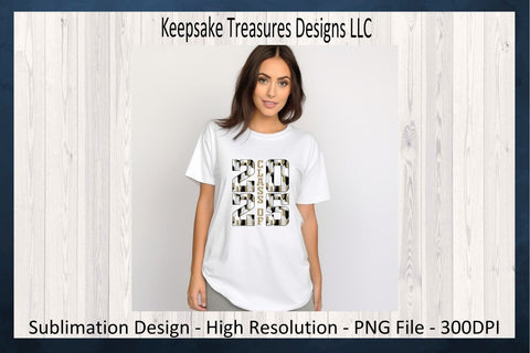 Class Of 2025 Graduation T-Shirt Design, Sublimation PNG, Black and Gold Brushstrokes, Digital Download, PNG Printable Sublimation Keepsake Treasures Designs LLC. 
