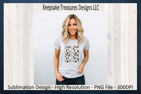 Class Of 2025 Graduation T-Shirt Design, Sublimation PNG, Black and Gold Brushstrokes, Digital Download, PNG Printable Sublimation Keepsake Treasures Designs LLC. 