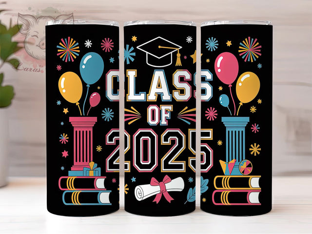 Class Of 2025 Graduation Tumbler, Graduation Tumbler Wrap, Senior 2025 Tumbler Design, Grad Gift Tumbler, High School Graduation Wrap, College Graduate Tumbler, 2025 Sublimation Design Sublimation Lara' s Designs 