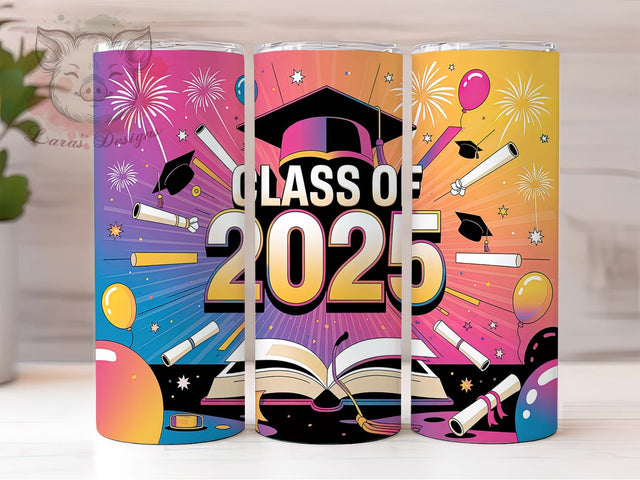 Class Of 2025 Graduation Tumbler, Graduation Tumbler Wrap, Senior 2025 Tumbler Design, Grad Gift Tumbler, High School Graduation Wrap, College Graduate Tumbler, 2025 Sublimation Design Sublimation Lara' s Designs 
