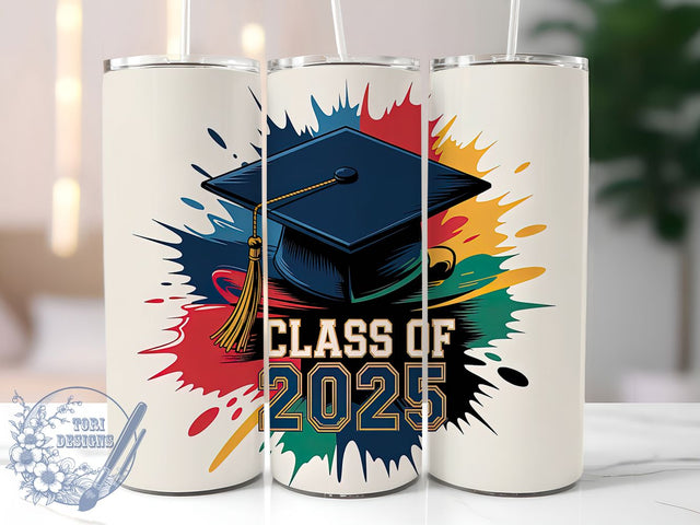 Class of 2025 Graduation Tumbler Wrap, Graduation Tumbler Wrap, Senior 2025 Sublimation, 20oz Graduation Wrap, Grad Gift Tumbler Design, High School Grad Tumbler, 2025 Graduate Wrap Sublimation ToriDesigns 