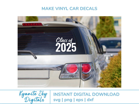 Class of 2025 SVG bundle high school college senior class graduation SVG Kyanite Sky Digitals 