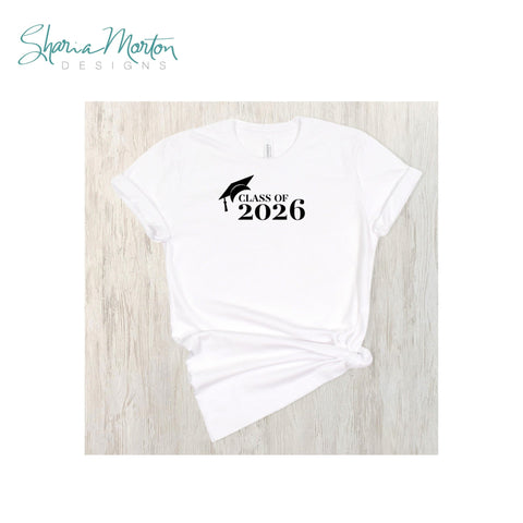Class of 2026 Graduation Cap Design SVG Sharia Morton Designs 