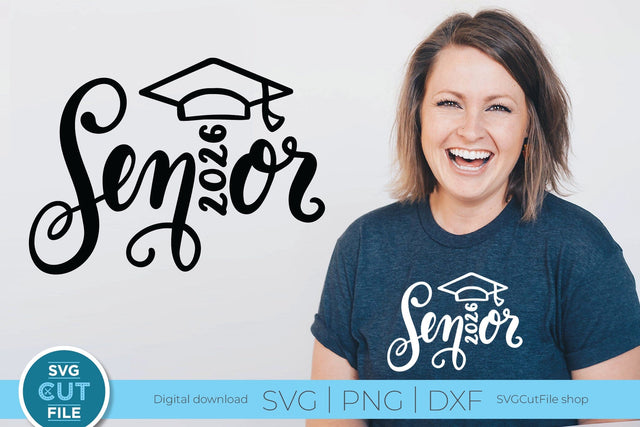 Class of 2026 svg, cute 2026 grad svg, 2026 graduation svg SVG SVG Cut File 