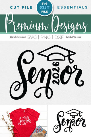 Class of 2026 svg, cute 2026 grad svg, 2026 graduation svg SVG SVG Cut File 