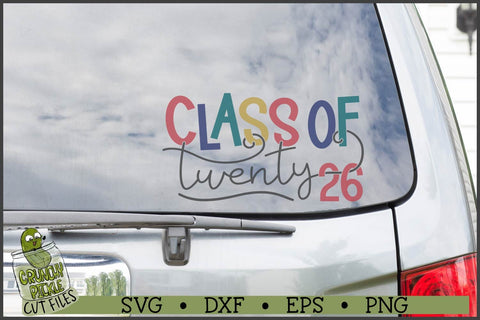 Class Of 2026 SVG File SVG Crunchy Pickle 