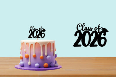 Class of 2026 svg, Graduation Topper 2026 SVG zafrans studio 