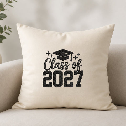 Class of 2027 Embroidery Design – Graduation Cap Senior Graduate Machine Embroidery File Embroidery/Applique DESIGNS PatternFeed8 
