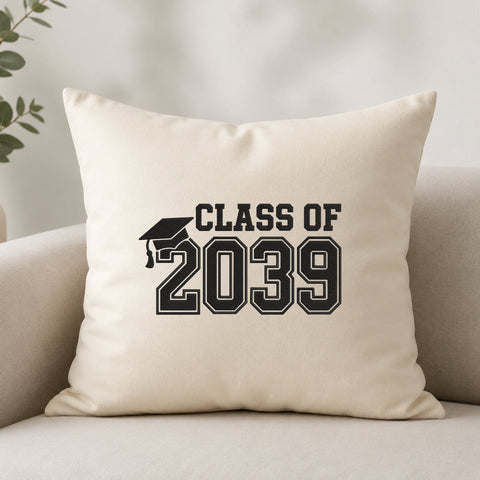Class of 2039 Embroidery Design – Graduation Cap Varsity Senior Machine Embroidery File Embroidery/Applique DESIGNS PatternFeed8 