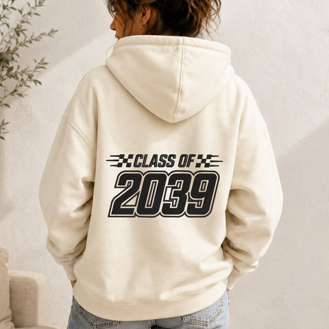 Class of 2039 Embroidery Design – Racing Style Graduation Senior Machine Embroidery File Embroidery/Applique DESIGNS PatternFeed8 
