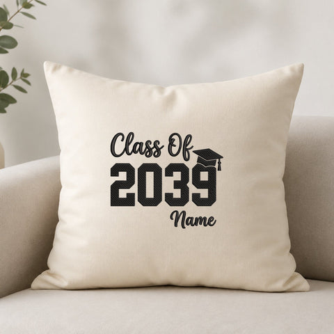 Class of 2039 Graduation Machine Embroidery Design – Personalized Graduate Name Embroidery File Embroidery/Applique DESIGNS PatternFeed8 