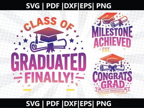 Class of Grade Diploma Style SVG SVG Johan Ru designs 