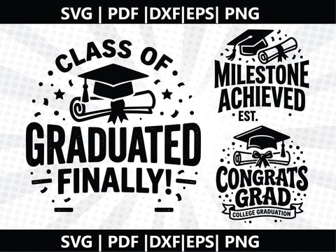 Class of Grade Diploma Style SVG SVG Johan Ru designs 