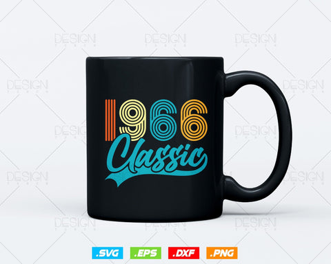 Classic 1966 Retro 58th Birthday Shirt Svg Png, Vintage 58th Birthday Tshirts Design, 58th Birthday Gifts For Men, 58th Birthday Woman Svg SVG DesignDestine 