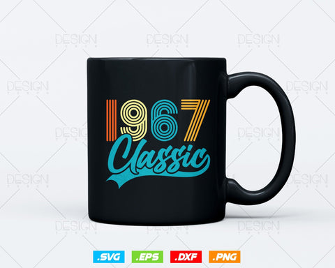 Classic 1967 Retro 57th Birthday Shirt Svg Png, Vintage 57th Birthday Tshirts Design, 57th Birthday Gifts For Men, 57th Birthday Woman Svg SVG DesignDestine 