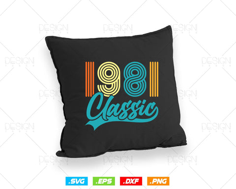 Classic 1981 Retro 43rd Birthday Shirt Svg Png, Vintage 43rd Birthday Tshirts Design, 43rd Birthday Gifts For Men, 43rd Birthday Woman Svg SVG DesignDestine 