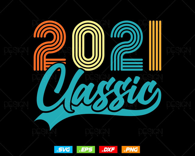 Classic 2021 Retro 3rd Birthday Shirt Svg Png, Vintage 3rd Birthday Year Number Tshirt, 3rd Birthday Gifts For Boy, 3rd Birthday Girl Svg SVG DesignDestine 