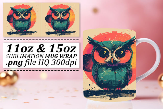 Classic Charm Animal Illustration Wrap Sublimation afrosvg 