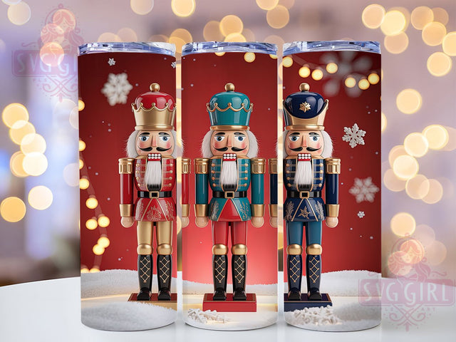 Classic Christmas Nutcracker Tumbler, Festive Holiday Sublimation Design, Classic Nutcracker Cup Art, 20oz Xmas Tumbler, Whimsical Nutcracker Mug, Stylish Christmas Cup, Cozy Holiday Wrap Sublimation SvggirlplusArt 