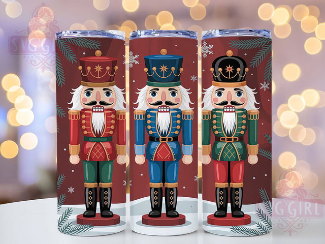Classic Christmas Nutcracker Tumbler, Festive Holiday Sublimation Design, Classic Nutcracker Cup Art, 20oz Xmas Tumbler, Whimsical Nutcracker Mug, Stylish Christmas Cup, Cozy Holiday Wrap Sublimation SvggirlplusArt 