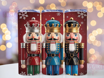 Classic Christmas Nutcracker Tumbler, Festive Holiday Sublimation Design, Classic Nutcracker Cup Art, 20oz Xmas Tumbler, Whimsical Nutcracker Mug, Stylish Christmas Cup, Cozy Holiday Wrap Sublimation SvggirlplusArt 