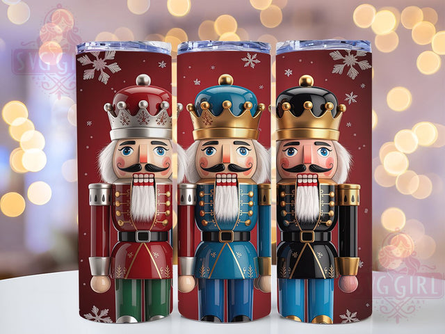 Classic Christmas Nutcracker Tumbler, Festive Holiday Sublimation Design, Classic Nutcracker Cup Art, 20oz Xmas Tumbler, Whimsical Nutcracker Mug, Stylish Christmas Cup, Cozy Holiday Wrap Sublimation SvggirlplusArt 