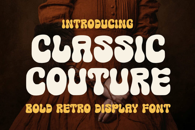Classic Couture - Retro Font Font Alpaprana Studio 