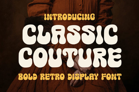 Classic Couture - Retro Font Font Alpaprana Studio 