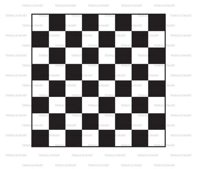 Classic empty chess board SVG TribaliumArtSF 