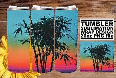 Classic Floral Elegance: Sublimation 20oz Tumbler Wrap Sublimation afrosvg 