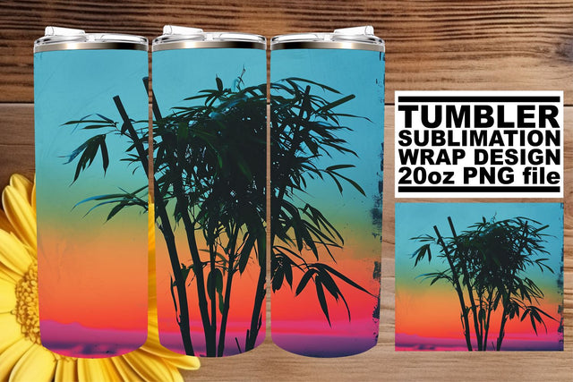 Classic Floral Elegance: Sublimation 20oz Tumbler Wrap Sublimation afrosvg 