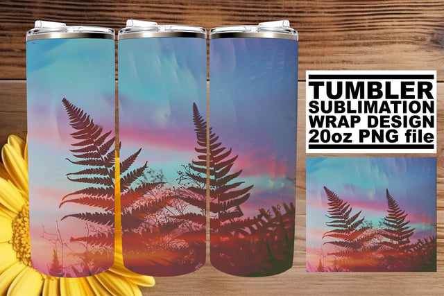 Classic Garden Symphony: Retro Tumbler Sublimation Sublimation afrosvg 